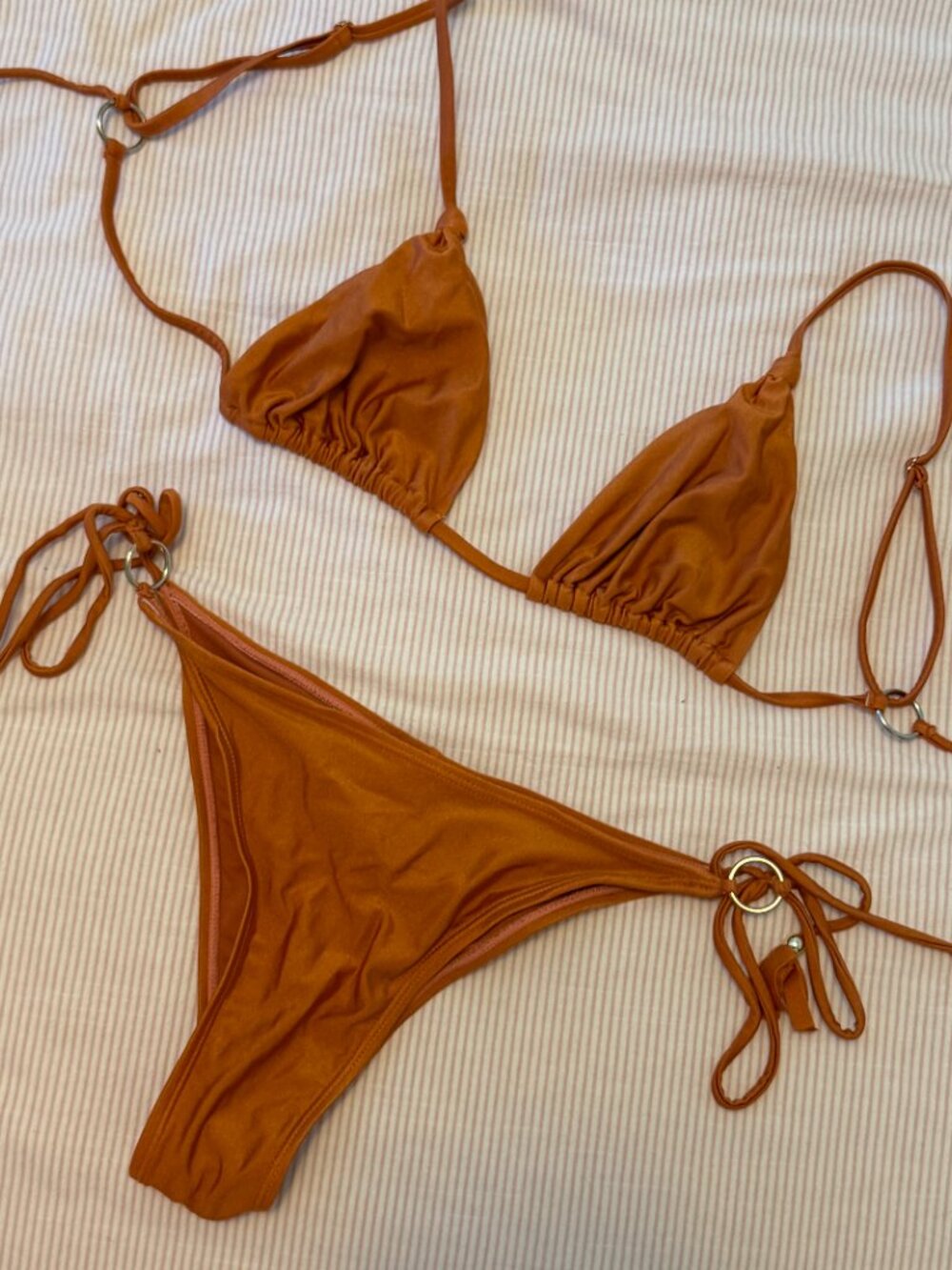 Triangle String Bikini Set - Picture 3 of 6